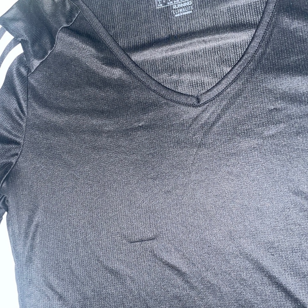 Adidas RUNNING 3-STRIPES TEE Size S - Picture 7 of 7
